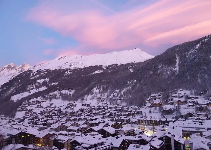 Panoramic View Flat Zermatt